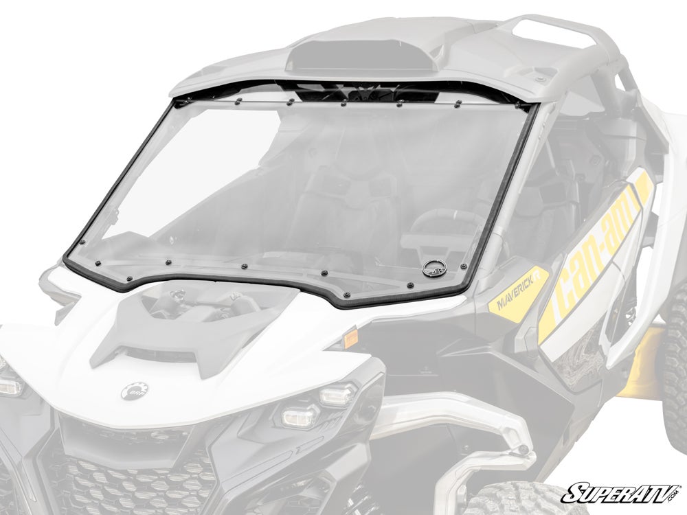 Can-Am Maverick R Scratch-Resistant Full Windshield