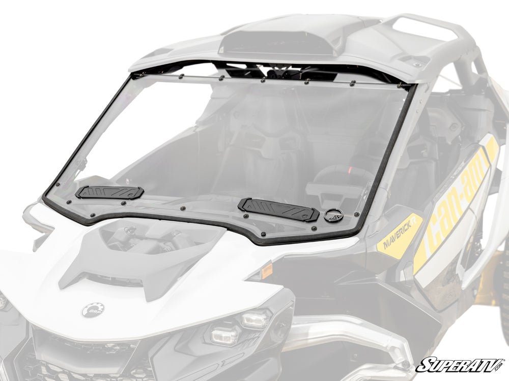 Can-Am Maverick R Scratch-Resistant Vented Full Windshield