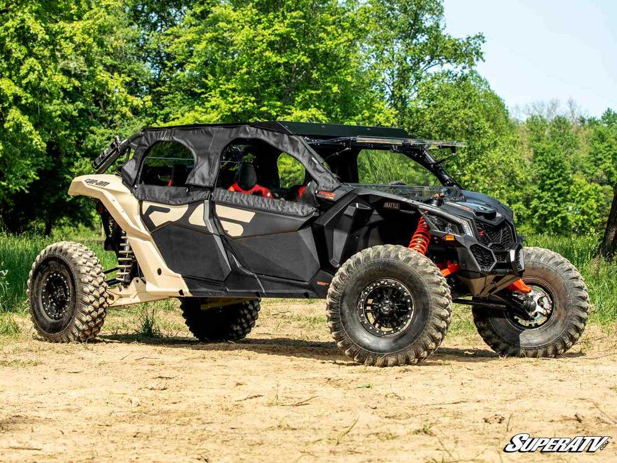 Can-Am Maverick X3 Max Primal Soft Cab Enclosure Upper Doors