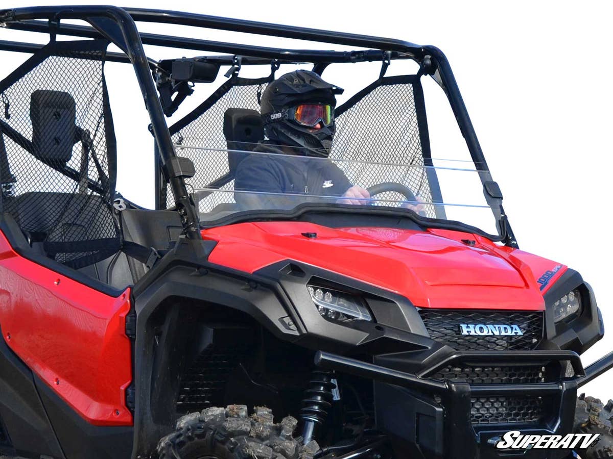 Honda Pioneer 1000 Scratch Resistant Half Windshield