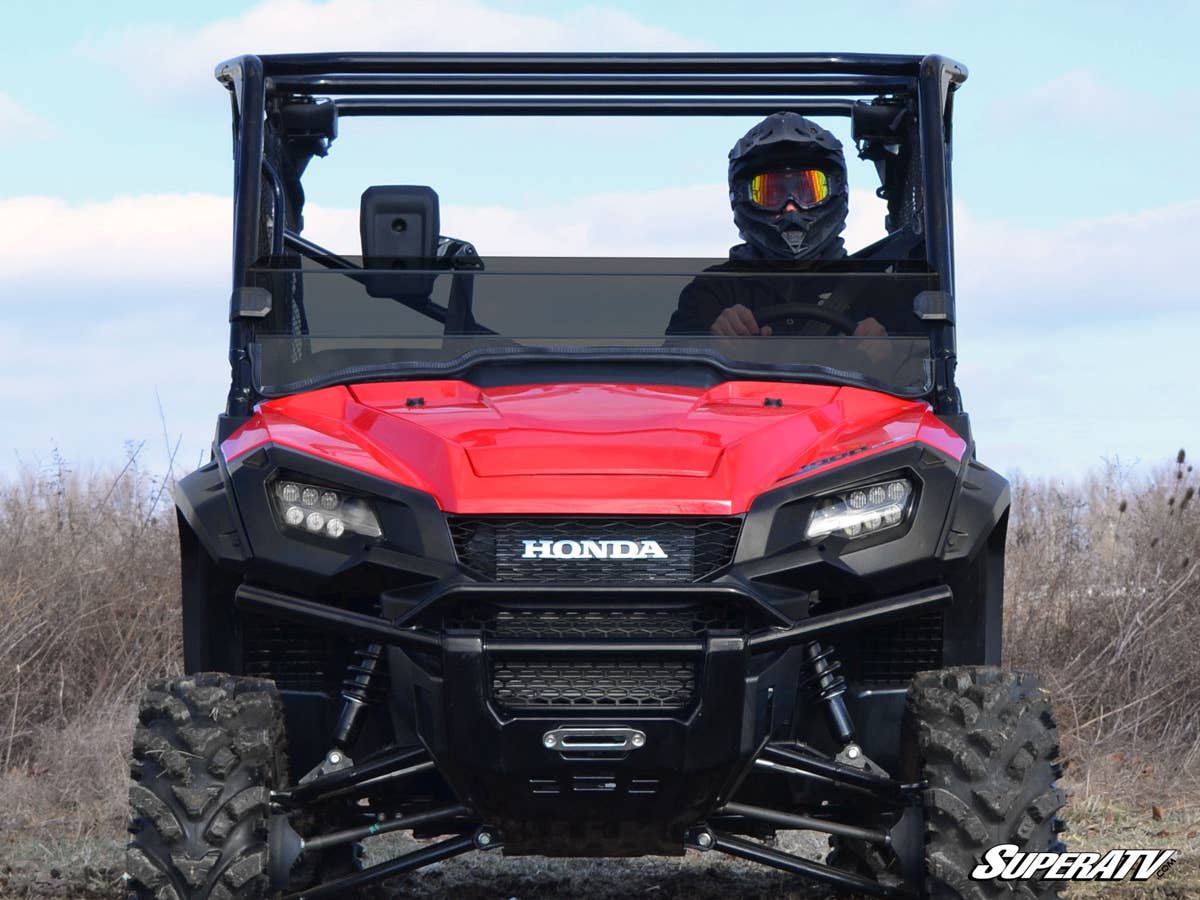 Honda Pioneer 1000 Scratch Resistant Half Windshield