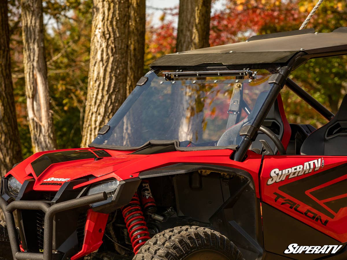 Honda Talon 1000R Scratch Resistant Vented Full Windshield