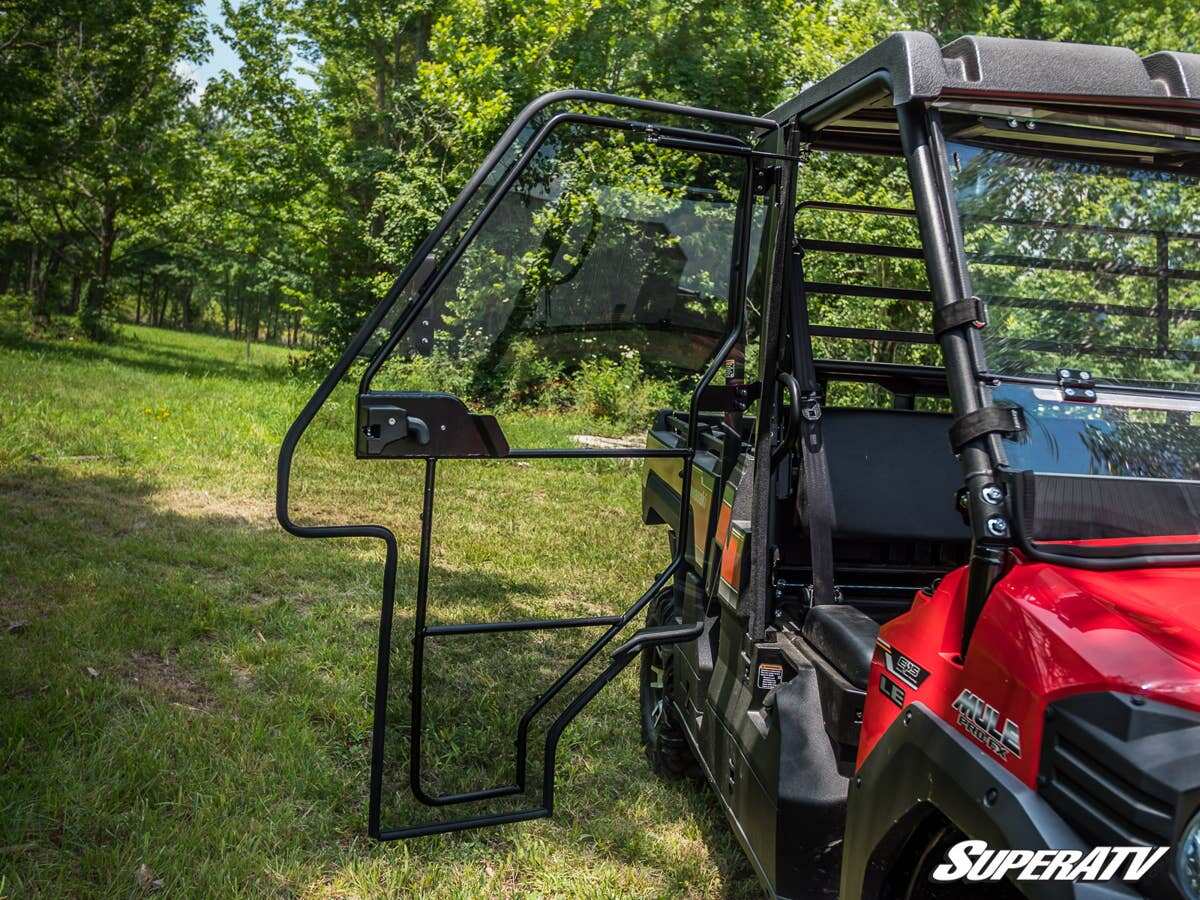 SuperATV Kawasaki Mule Cab Enclosure Doors