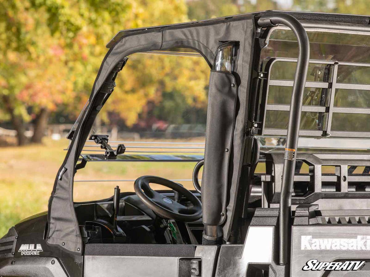 Kawasaki Mule Pro FX Primal Soft Cab Enclosure Upper Doors