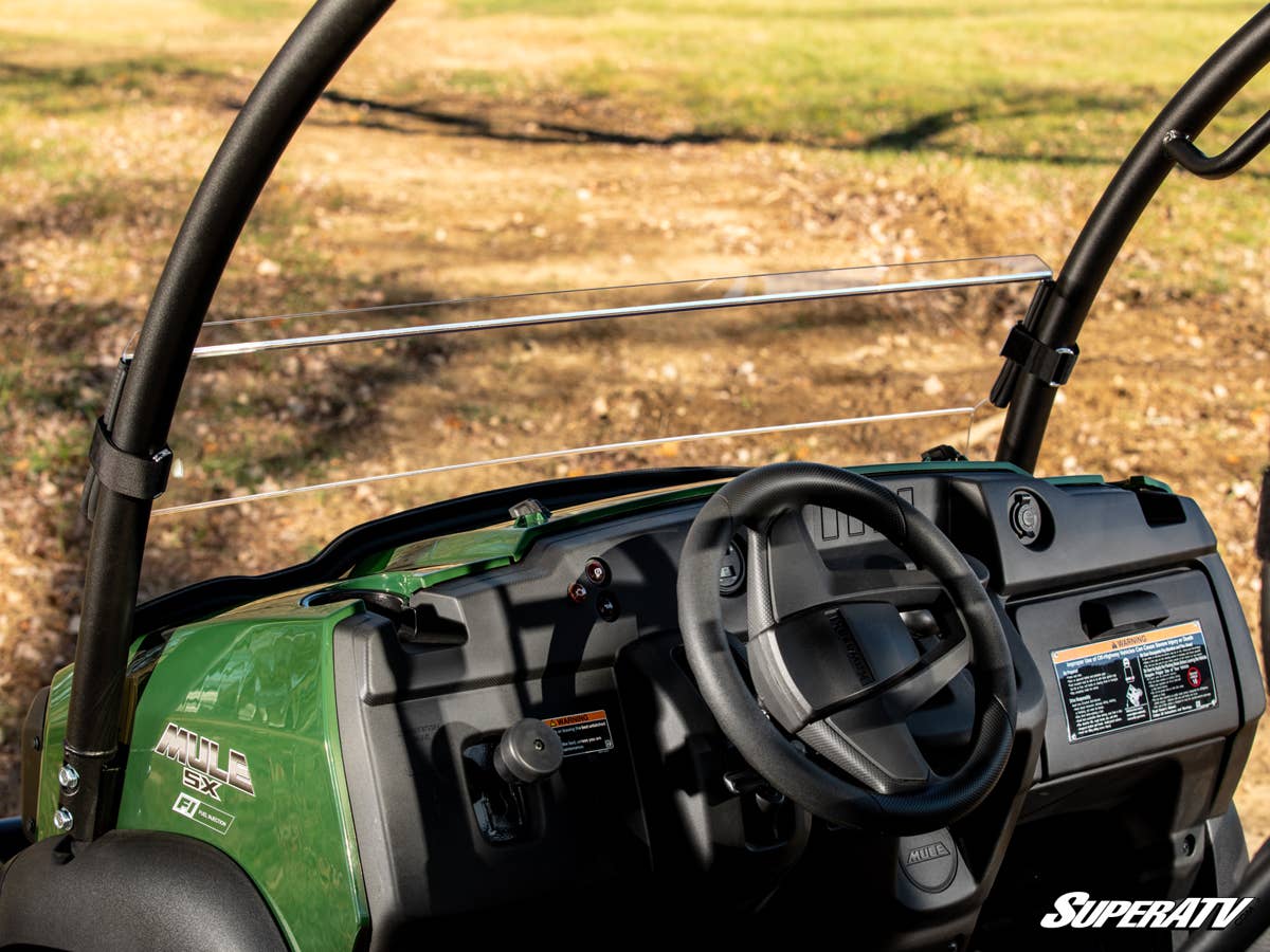 Kawasaki Mule SX Half Windshield