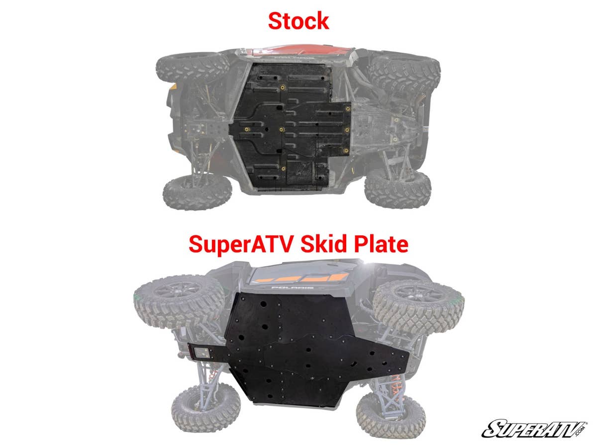 SuperATV Polaris General XP 1000 Full Skid Plate