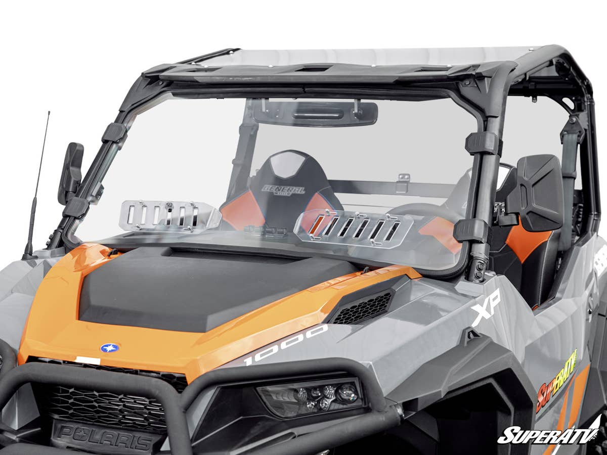 Polaris General XP 1000 Scratch Resistant Vented Full Windshield