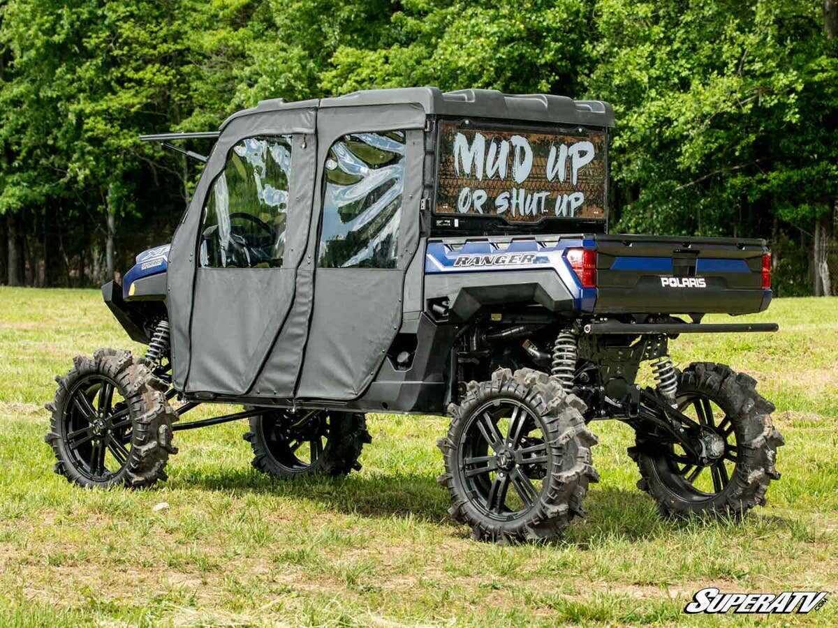 SuperATV Polaris Ranger 1000 Crew Soft Cab Enclosure Doors