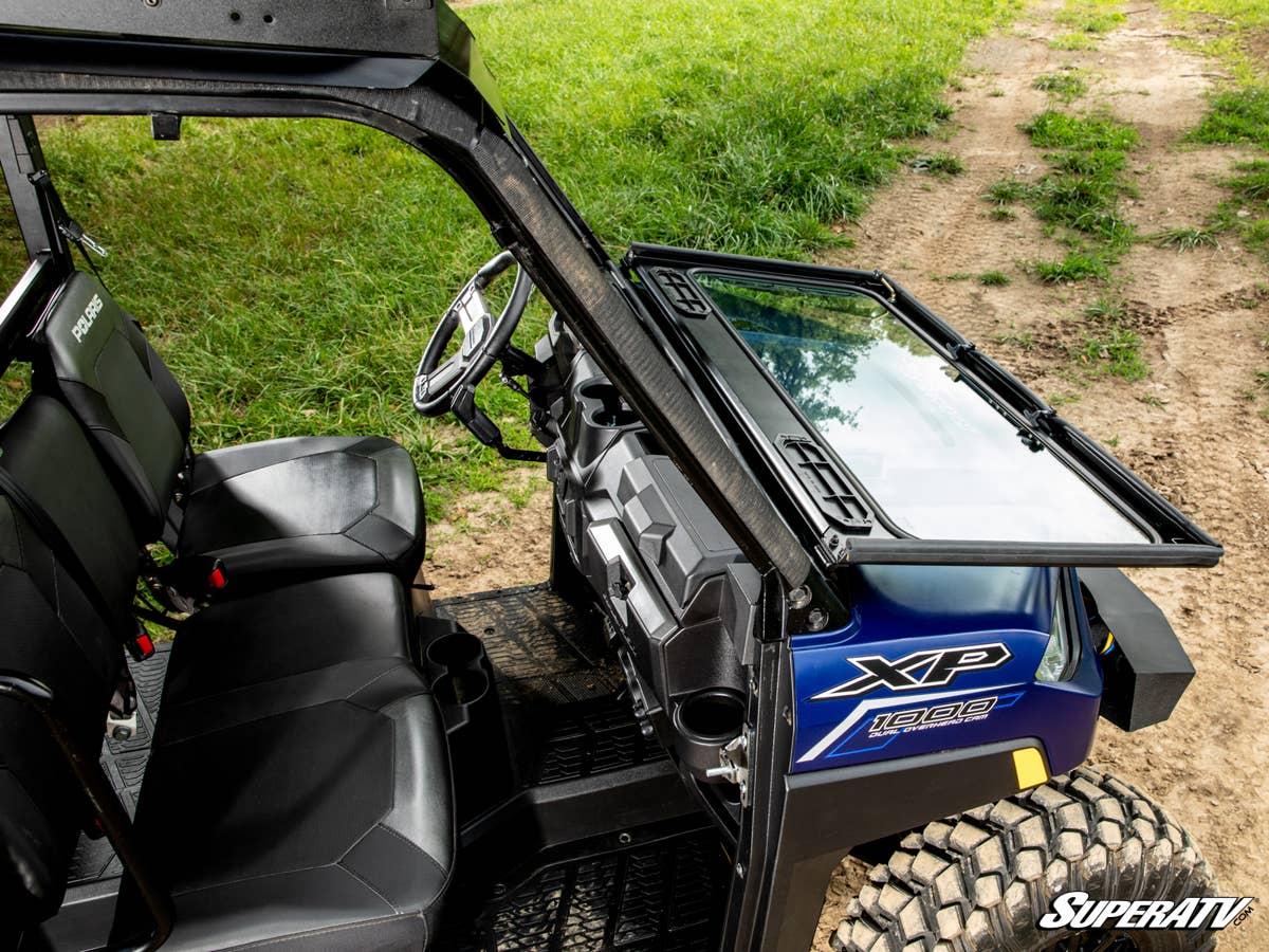 Polaris Ranger 1000 Flip Down Glass Windshield