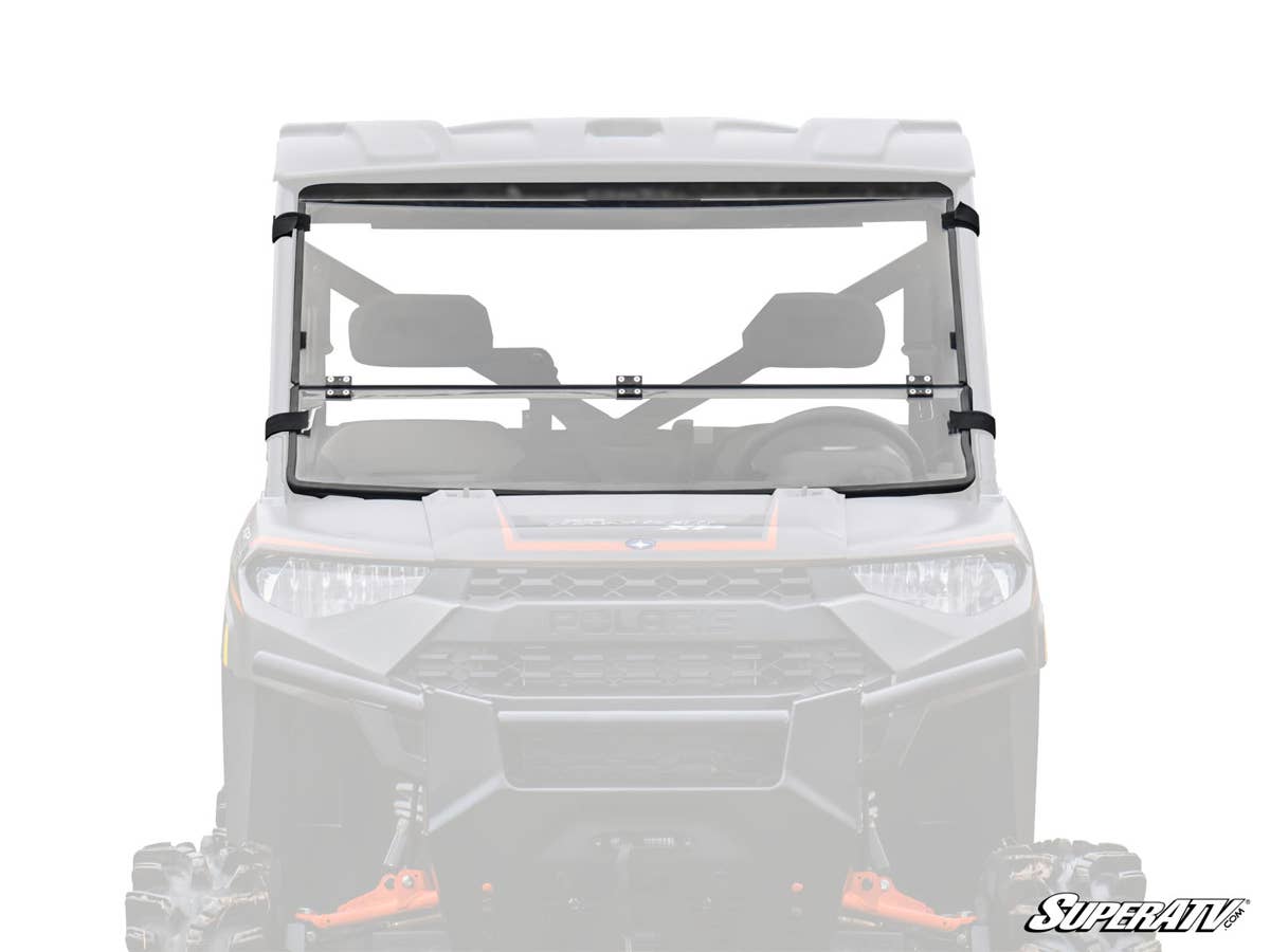 Polaris Ranger 1000 Scratch Resistant Flip Down Windshield