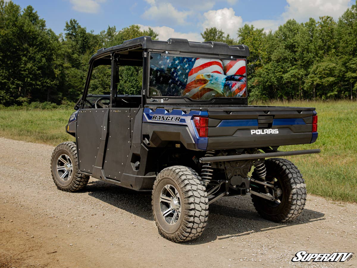 Polaris Ranger 1000 Scratch-Resistant Rear Windshield