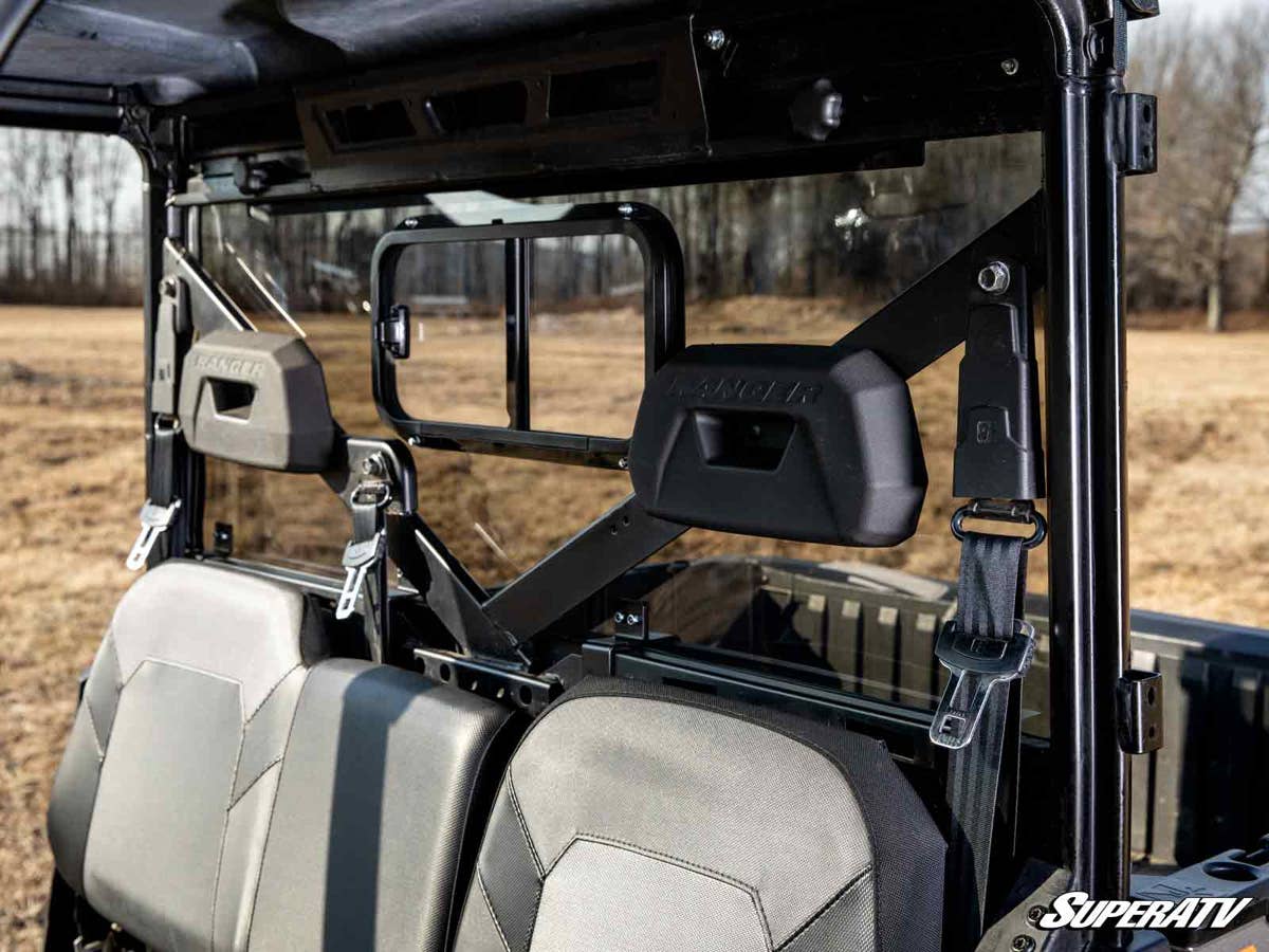 Polaris Ranger 1000 Sliding Rear Windshield