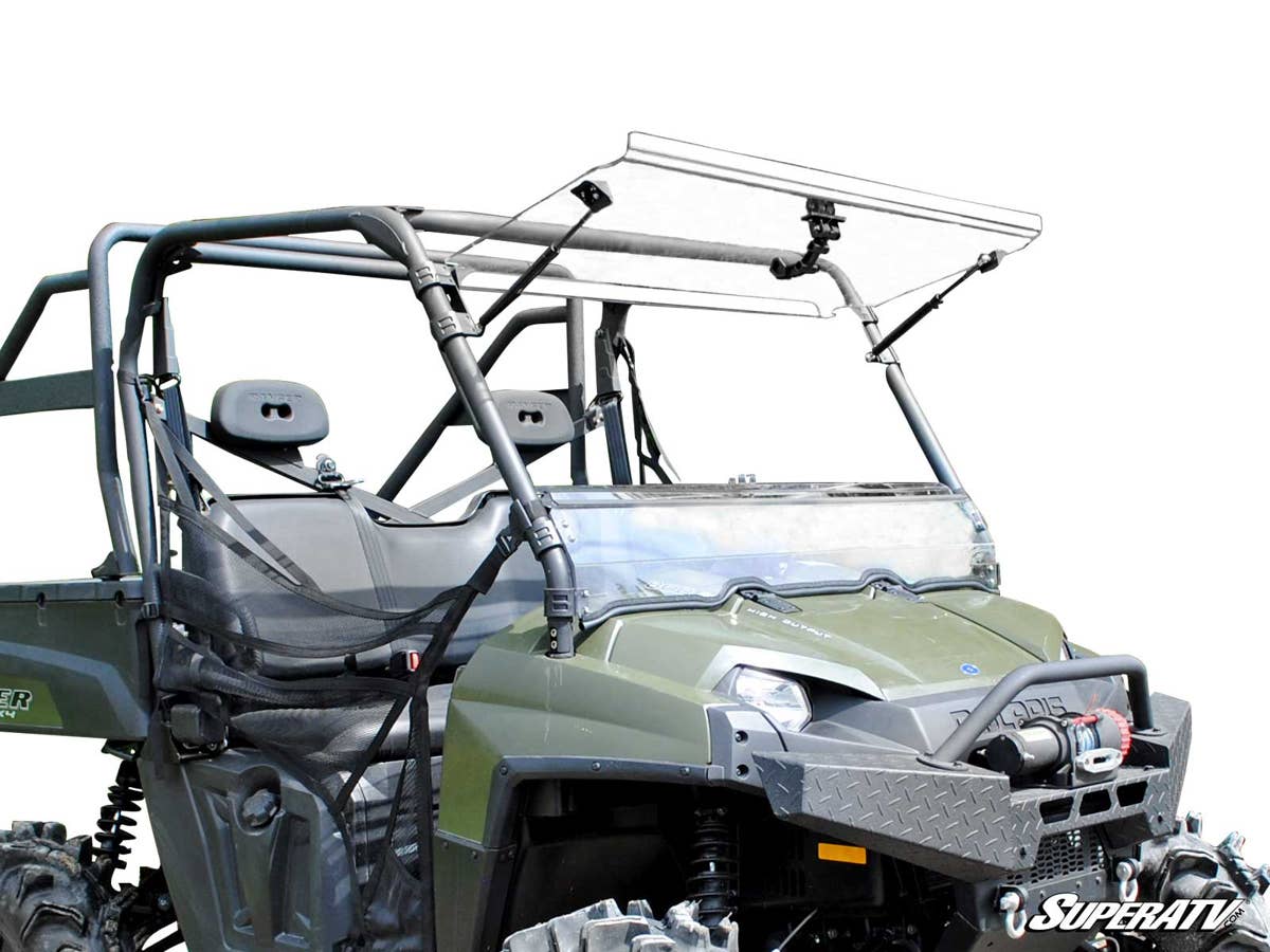 Polaris Ranger 800 Scratch Resistant Flip Windshield