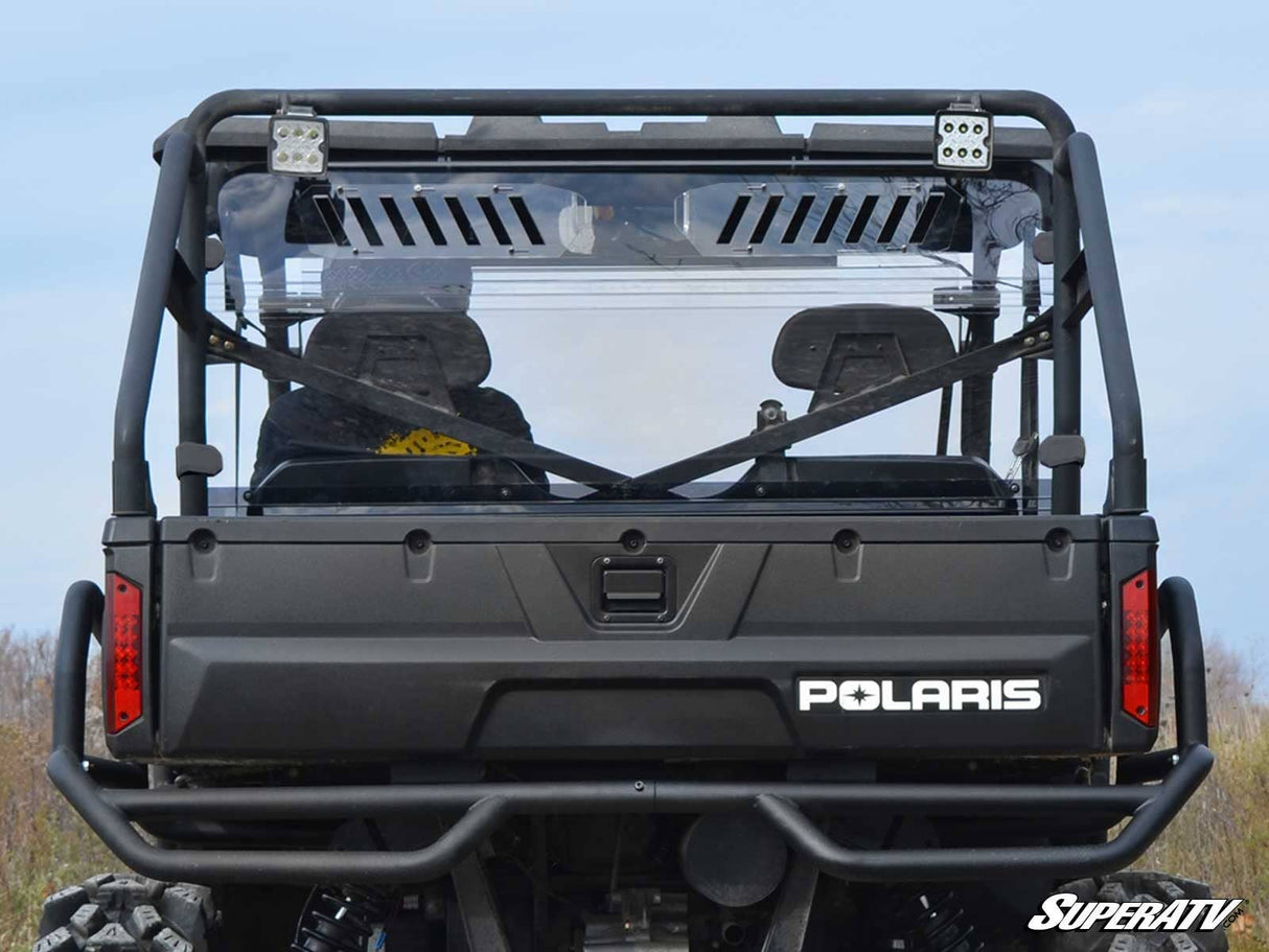 Polaris Ranger Fullsize 800 Vented Full Rear Windshield