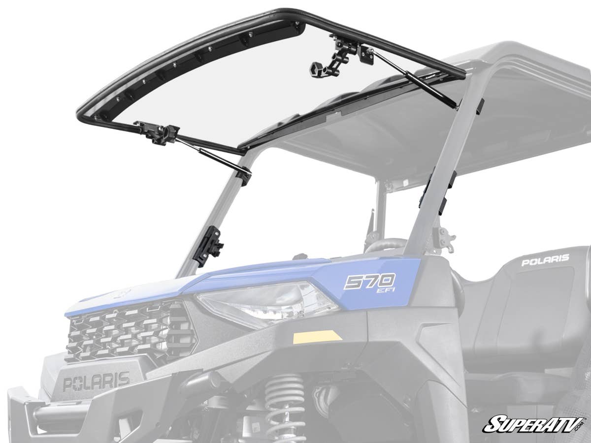 Polaris Ranger SP 570 Scratch Resistant Flip Windshield