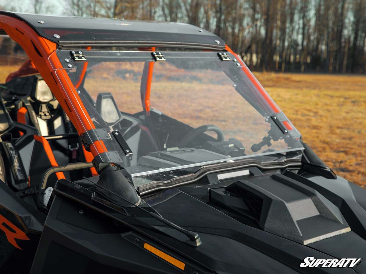 Polaris RZR PRO R Scratch-Resistant Flip Windshield