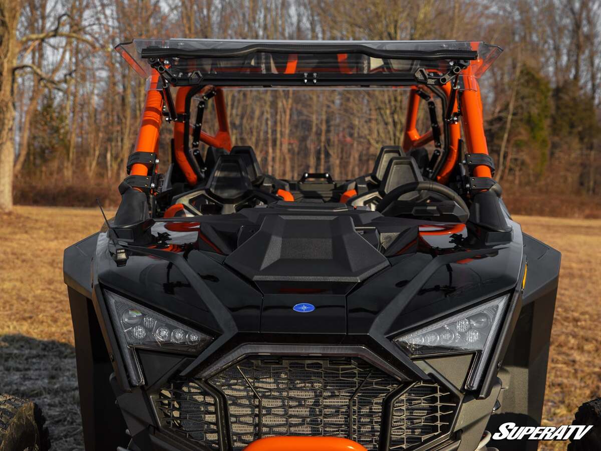 Polaris RZR PRO R Scratch-Resistant Flip Windshield