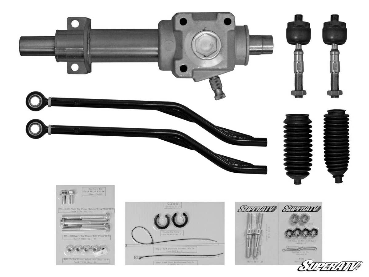 Polaris RZR S 1000 Rackboss Heavy Duty Rack & Pinion