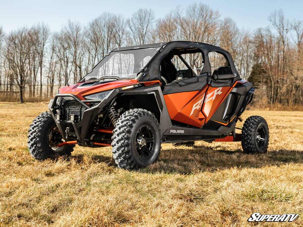 SuperATV Polaris RZR Turbo R 4 Primal Soft Cab Enclosure Upper Doors