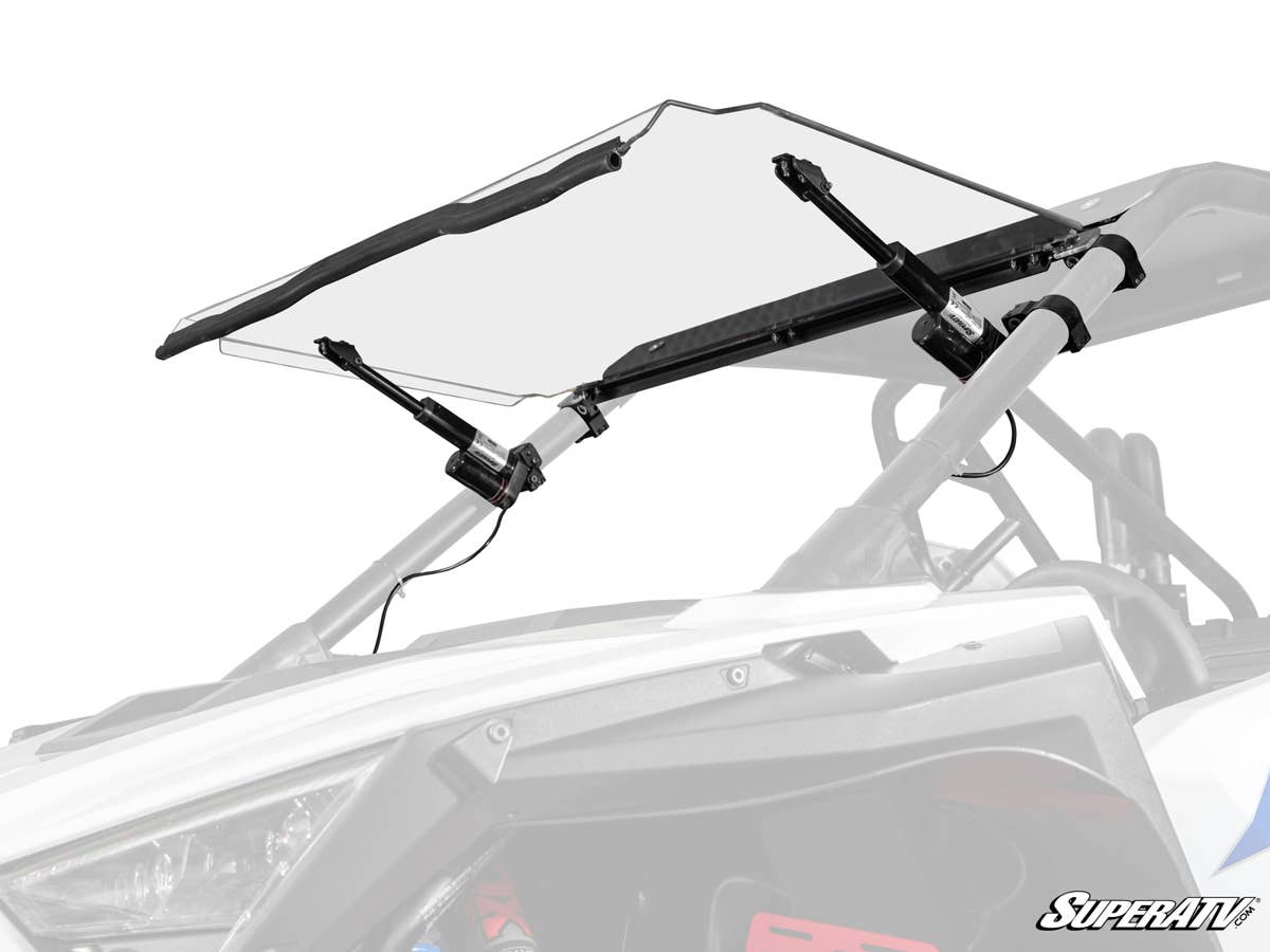 Polaris RZR Turbo R Maxdrive Power Flip Windshield