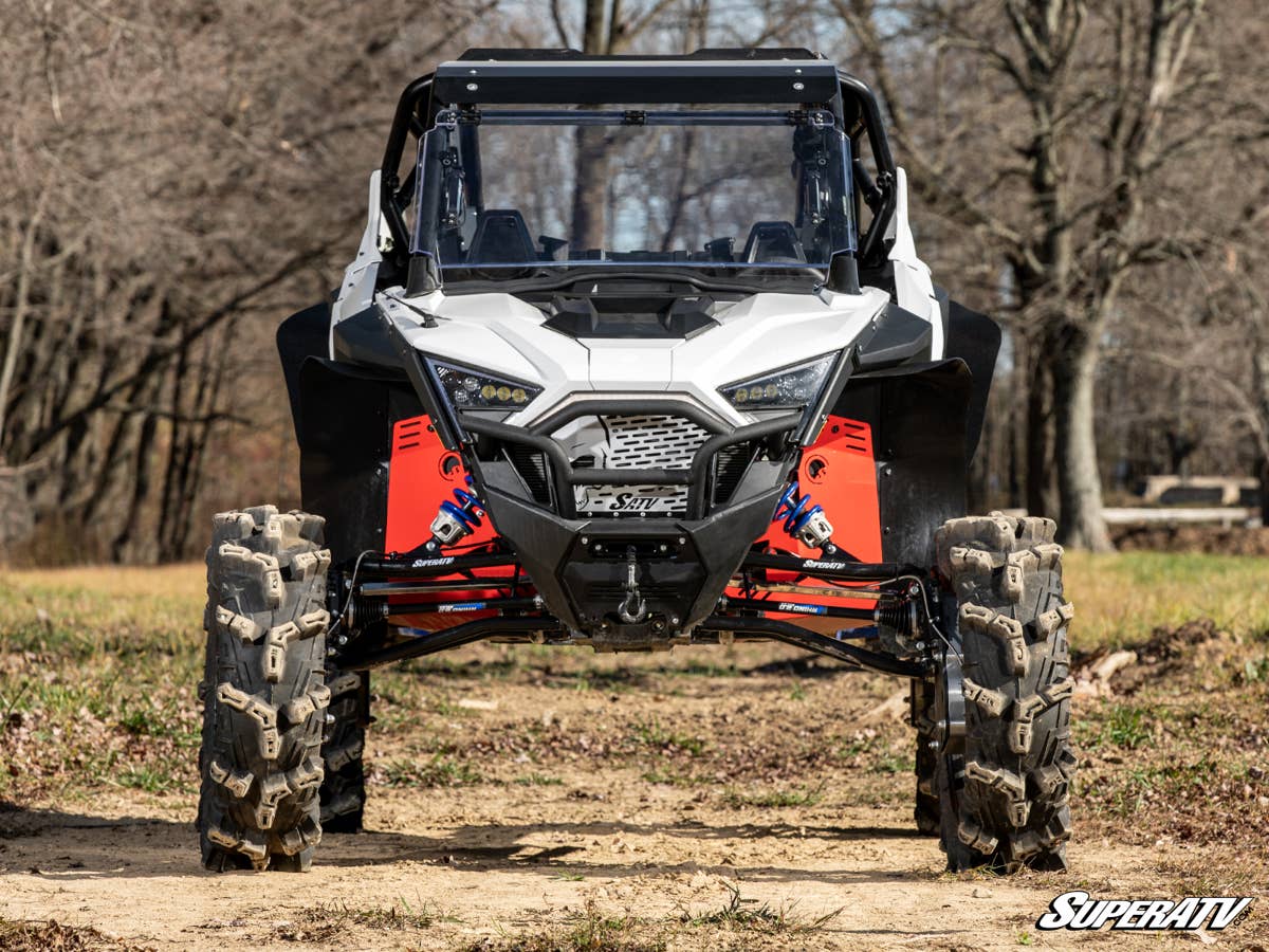 Polaris RZR Turbo R Maxdrive Power Flip Windshield