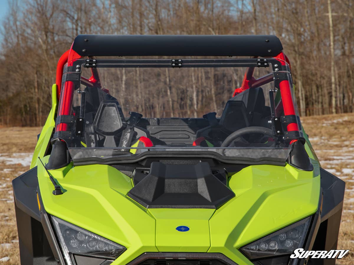 Polaris RZR Turbo R Scratch Resistant Flip Windshield