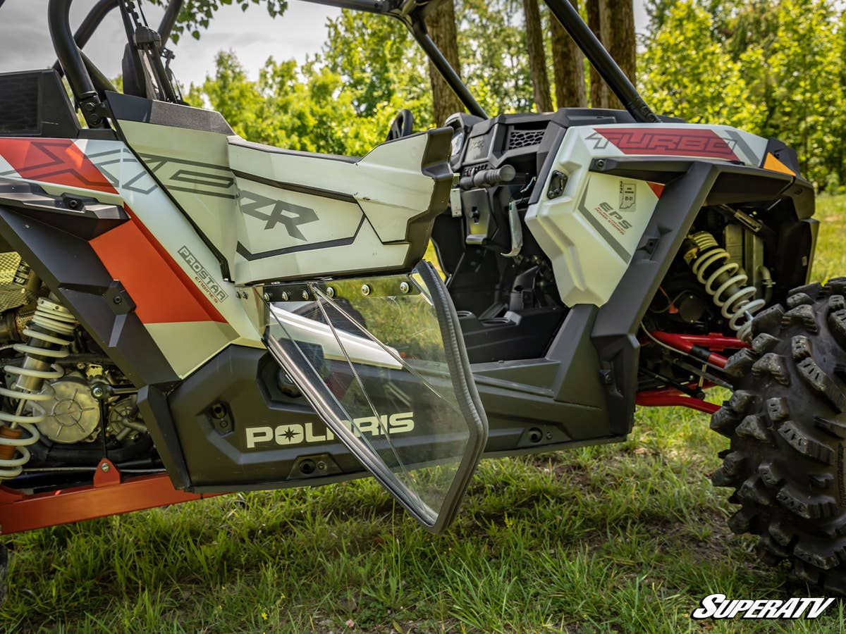 SuperATV Polaris RZR XP 1000 Clear Lower Doors