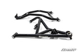 SuperATV Polaris RZR XP 1000 High Clearance 1.5â€ Forward Offset A-Arms - Chromoly