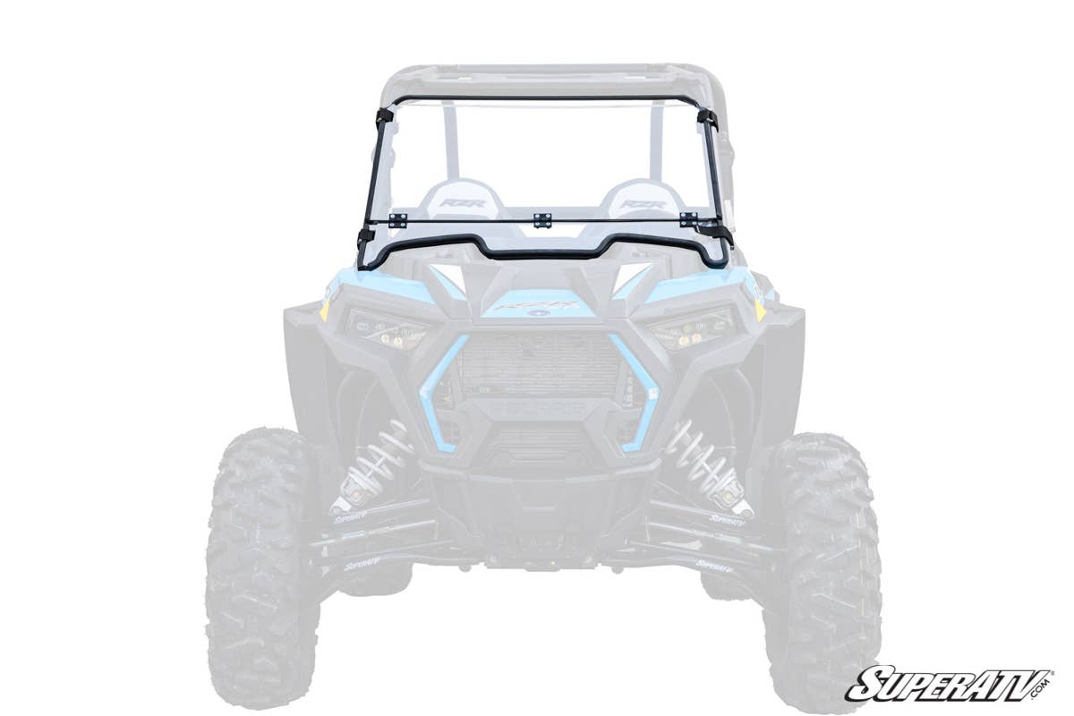 Polaris RZR XP 1000 Scratch Resistant Flip Down Windshield