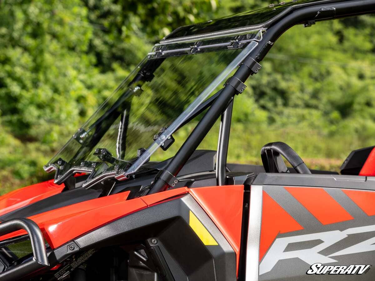 Polaris RZR XP Scratch-Resistant Flip Windshield