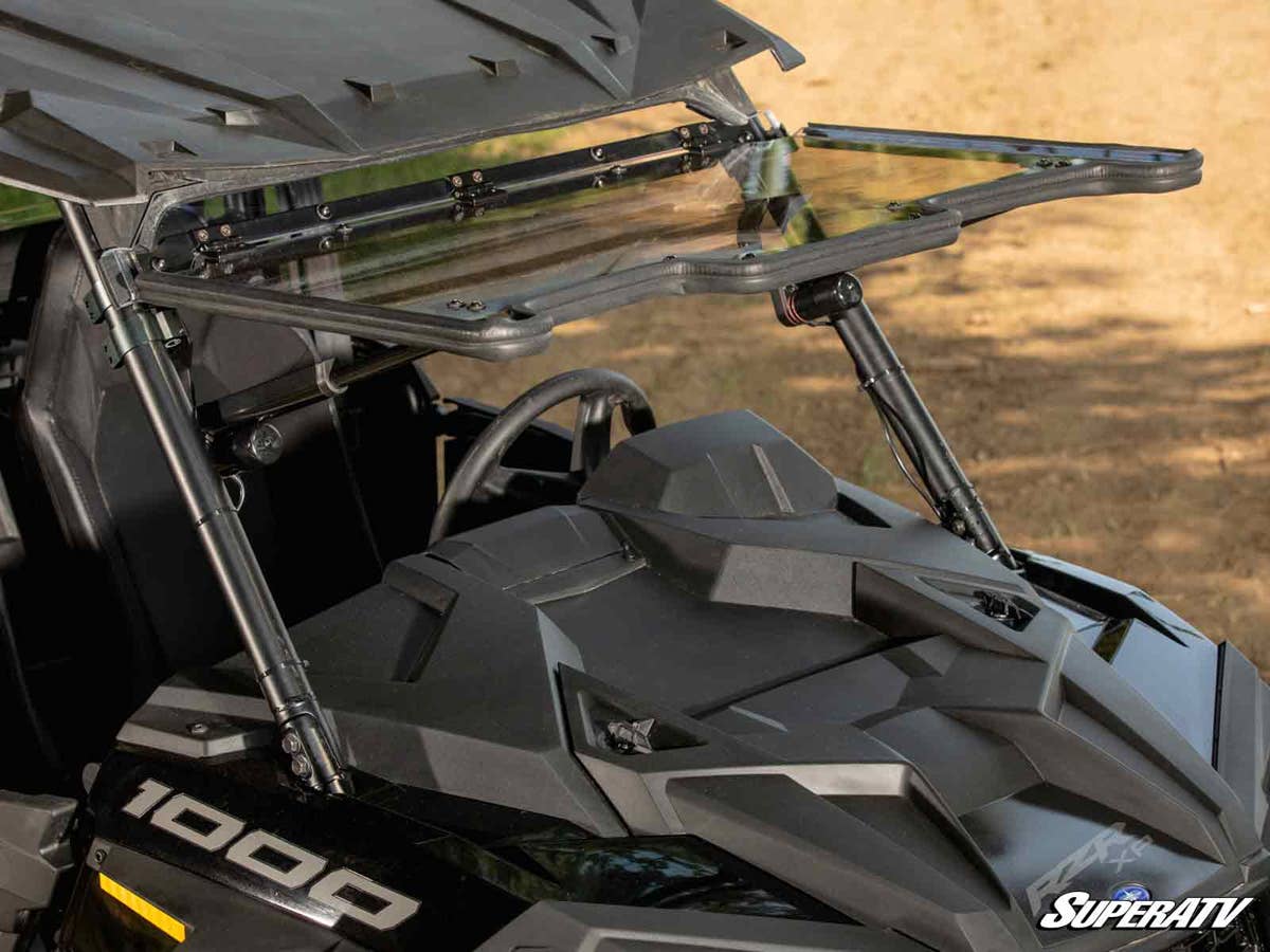 Polaris RZR XP Turbo Maxdrive Power Flip Windshield