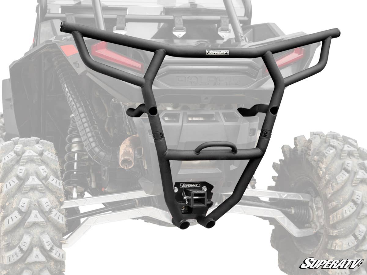 Polaris RZR XP Turbo Rear Bumper With Receiver Hitch