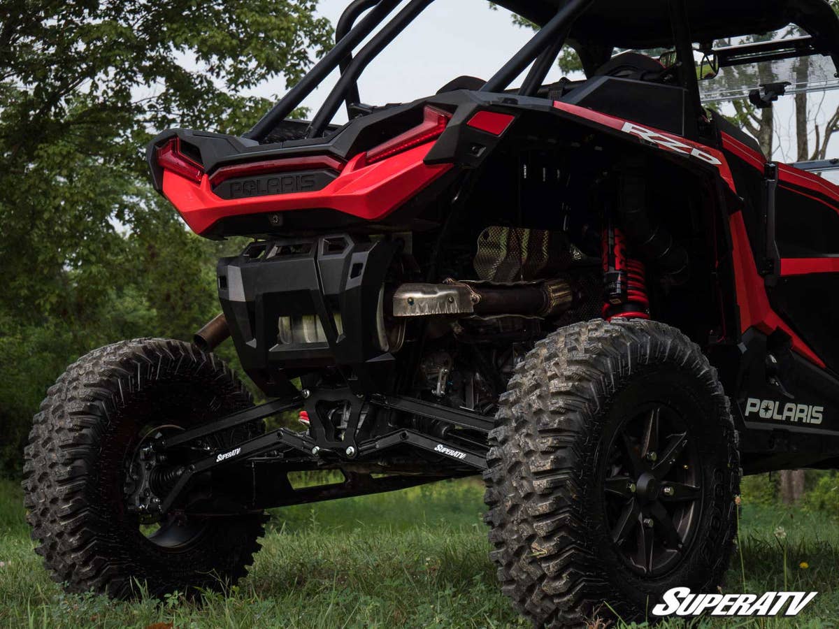 SuperATV Polaris RZR XP Turbo S Boxed High Clearance Radius Arms