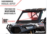 Polaris RZR XP Turbo S Glass Windshield