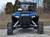 SuperATV Polaris RZR XP Turbo Scratch Resistant Flip Windshield