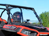 Polaris RZR XP Turbo Scratch Resistant Flip Windshield