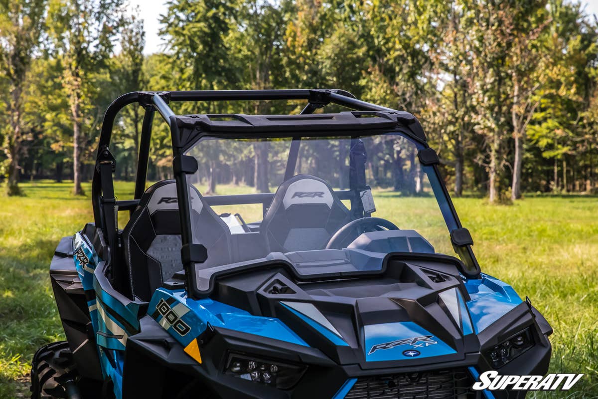 Polaris RZR XP Turbo Scratch Resistant Full Windshield