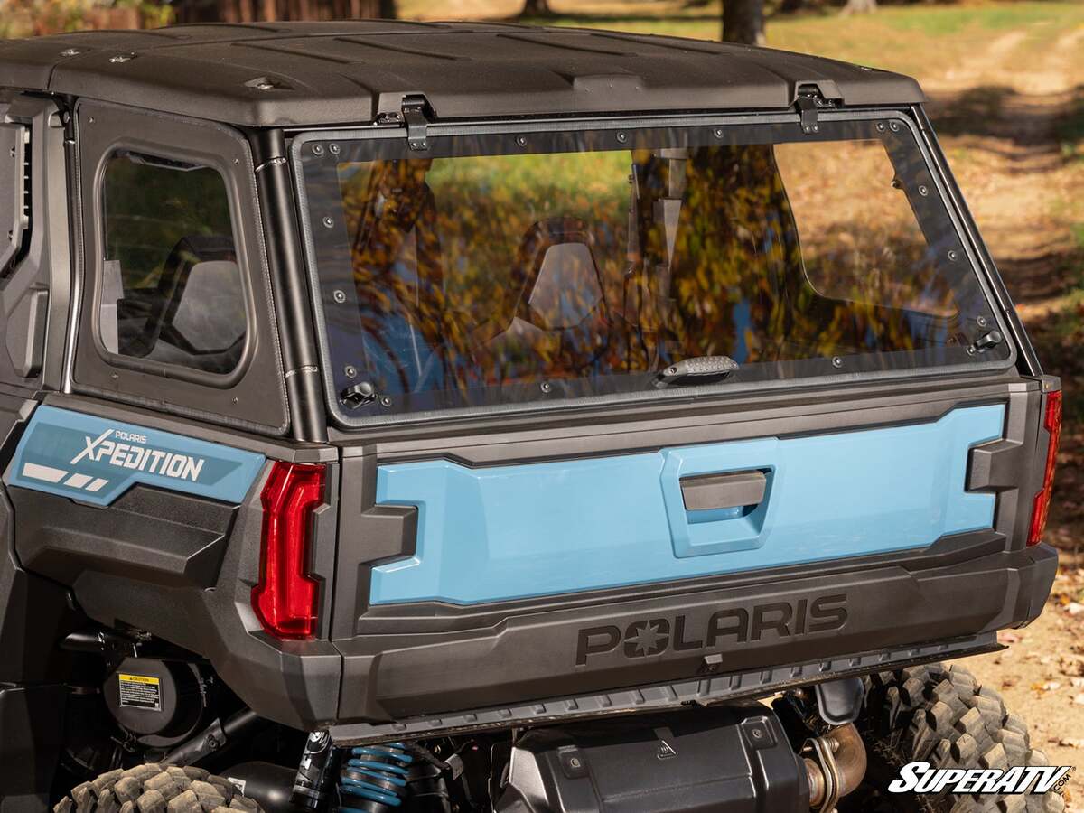 Polaris Xpedition ADV Rear Flip Windshield