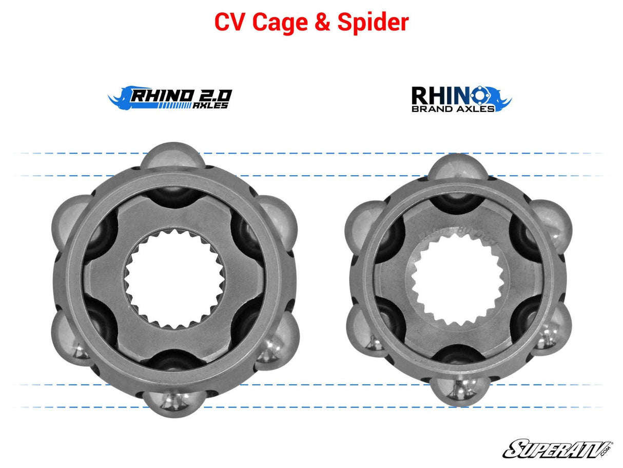 Rhino 2.0 Can-Am Maverick Heavy Duty Axles