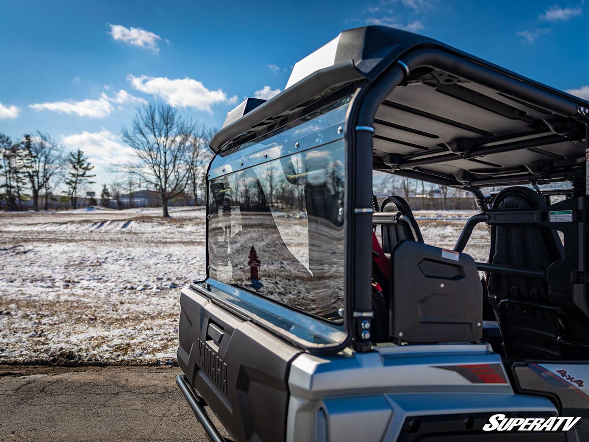 SuperATV Yamaha Wolverine RMAX4 Rear Windshield