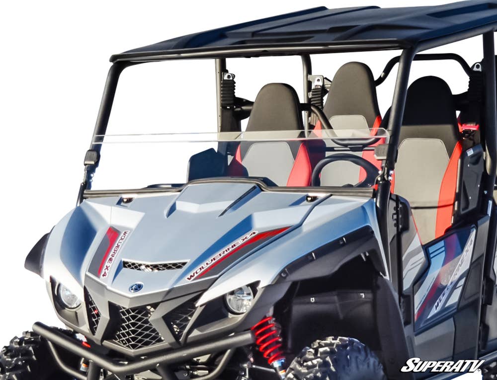 SuperATV Yamaha Wolverine X2 850 Half Windshield