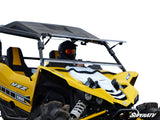 Yamaha YXZ Scratch Resistant Flip Up Windshield